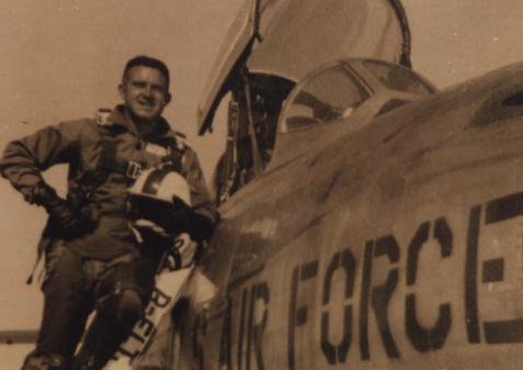 1st Lieutenant Robert E. Simpson, USAF, F-86F Sabre. 