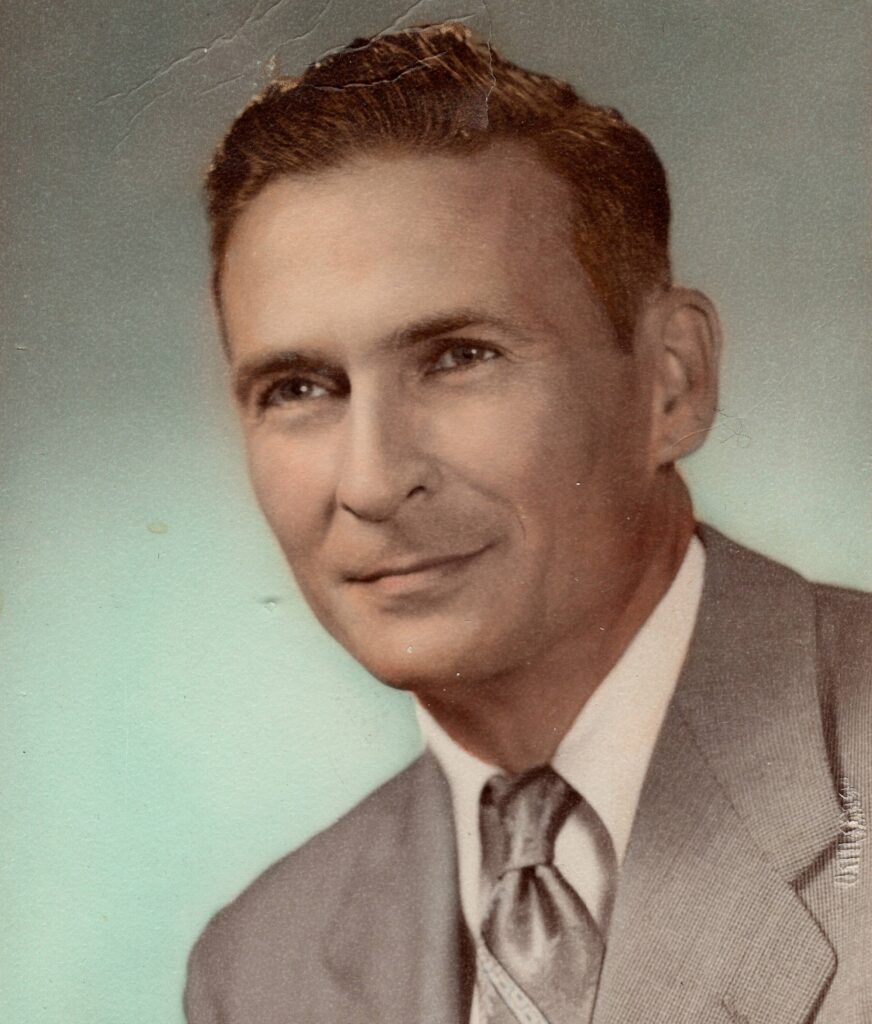Carl Bandy, Father of Patricia Burnett Bandy Simpson
