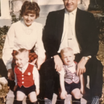 Robert E. and Patricia Simpson, Mark and Tim in Louisville, KY before 1965